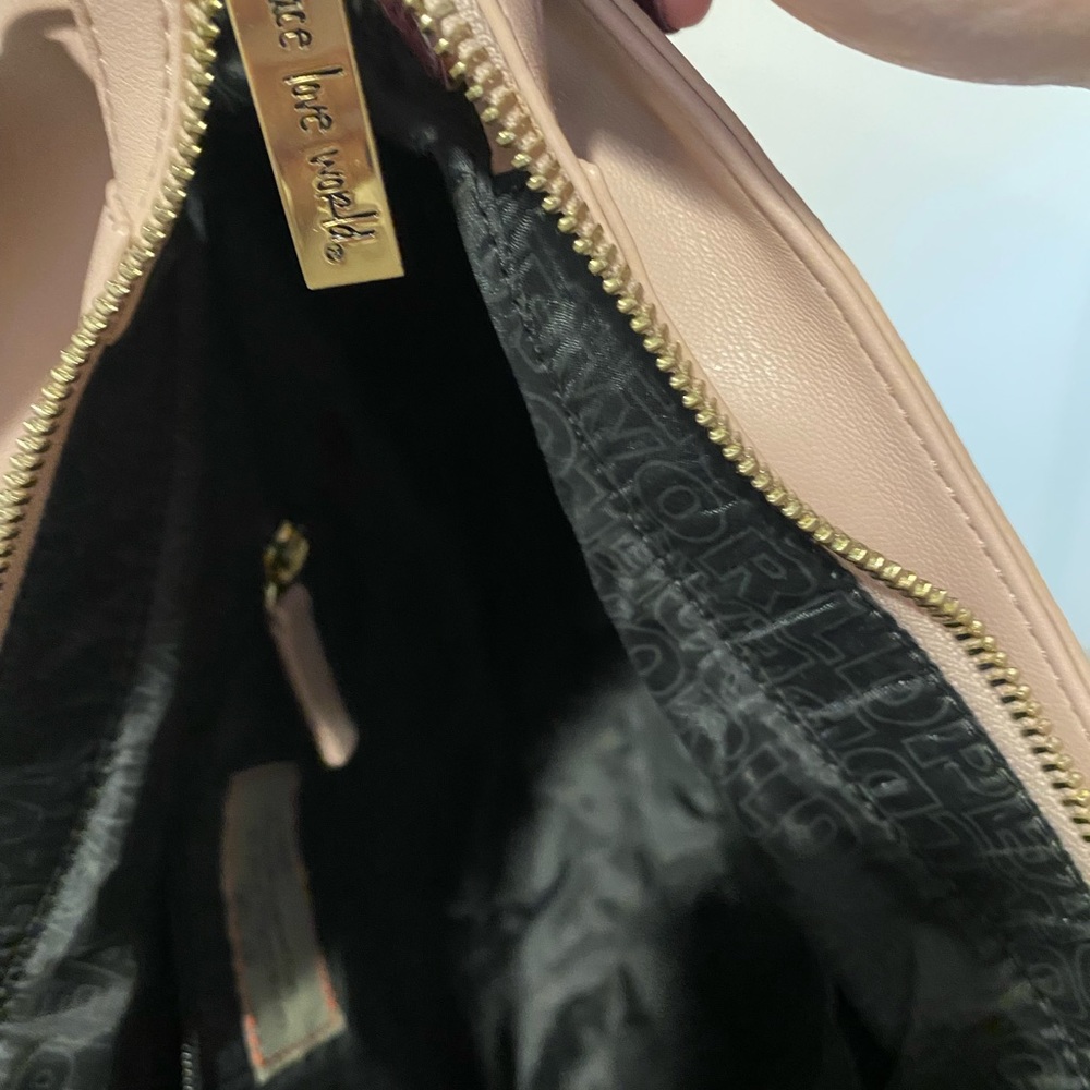 Rose cross body hobo style